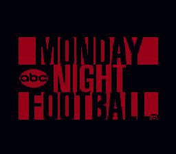 ABC Monday Night Football Title Screen